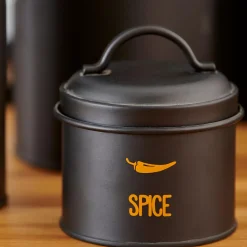 CASA Vira Fiambrera Para Hierbas Negro Cheap