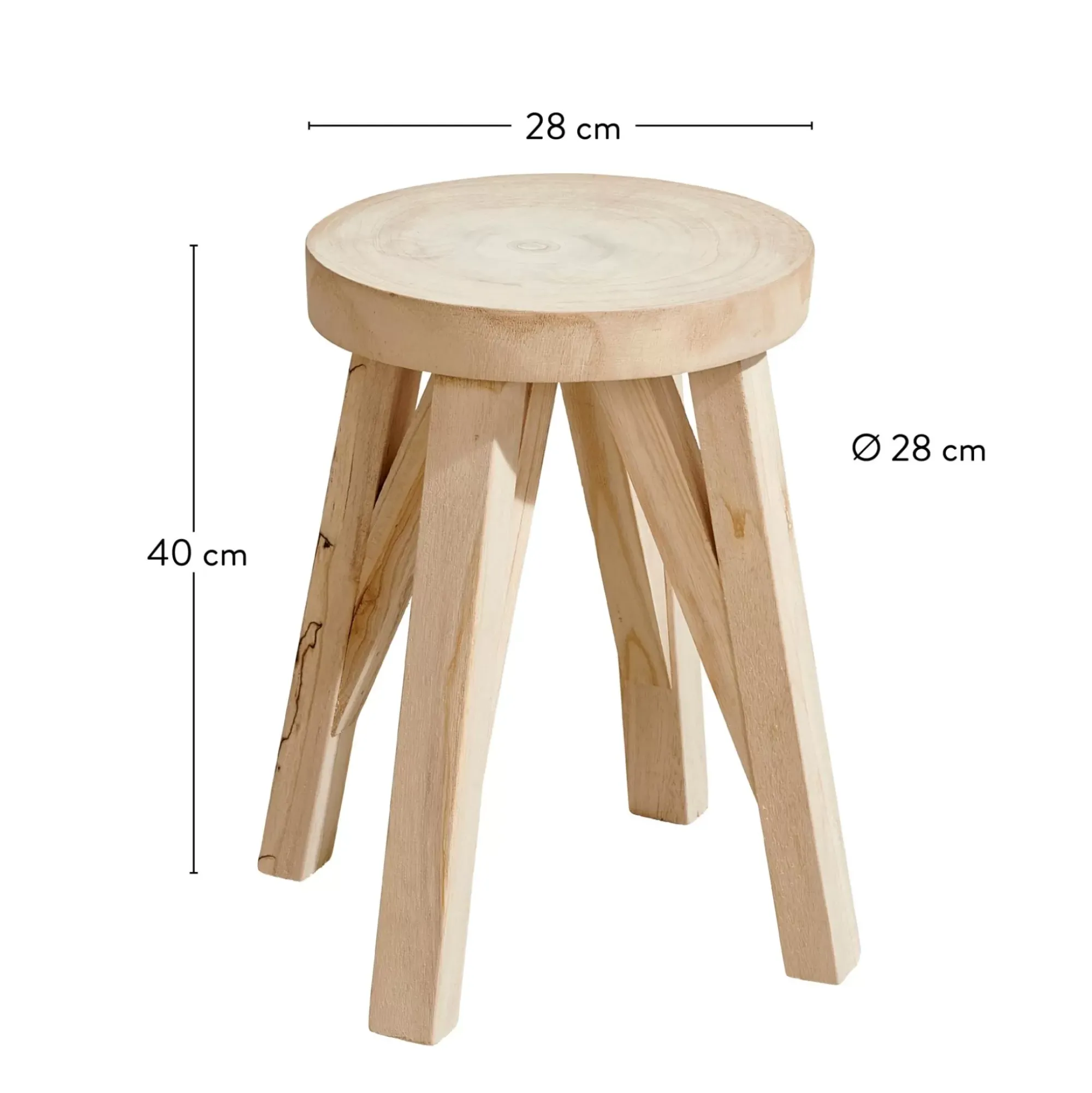 CASA Xander Mesa Auxiliar Natural Clearance